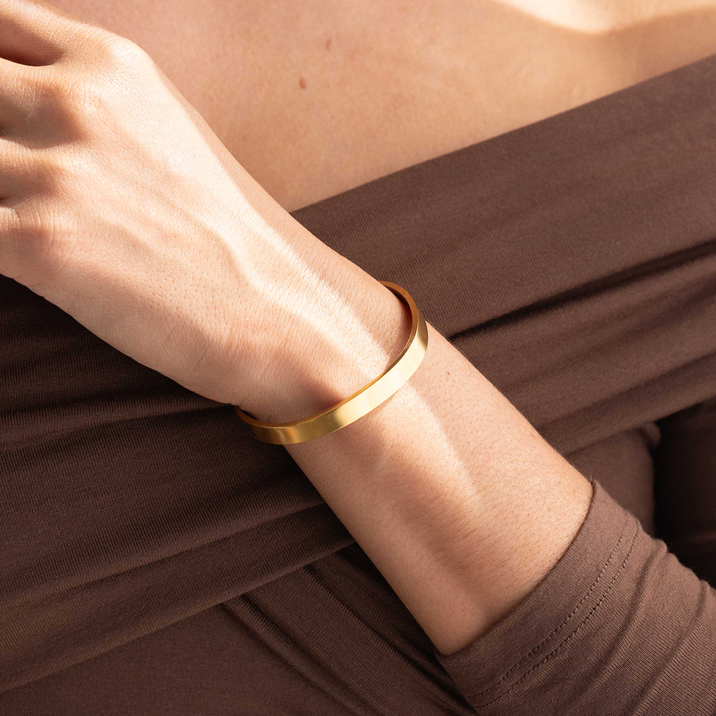 Beautiful Girl You Can Do Hard Things Cuff Bracelet