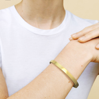 Not Sisters By Blood But Sisters By Heart Cuff Bracelet
