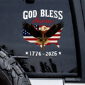 🔥 LIMITED TIME OFFER – 250th Anniversary Decal, United States Of America Eagle Patriotic